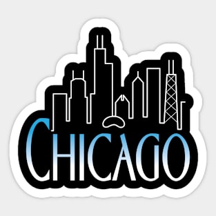 Chicago Frasier Sticker